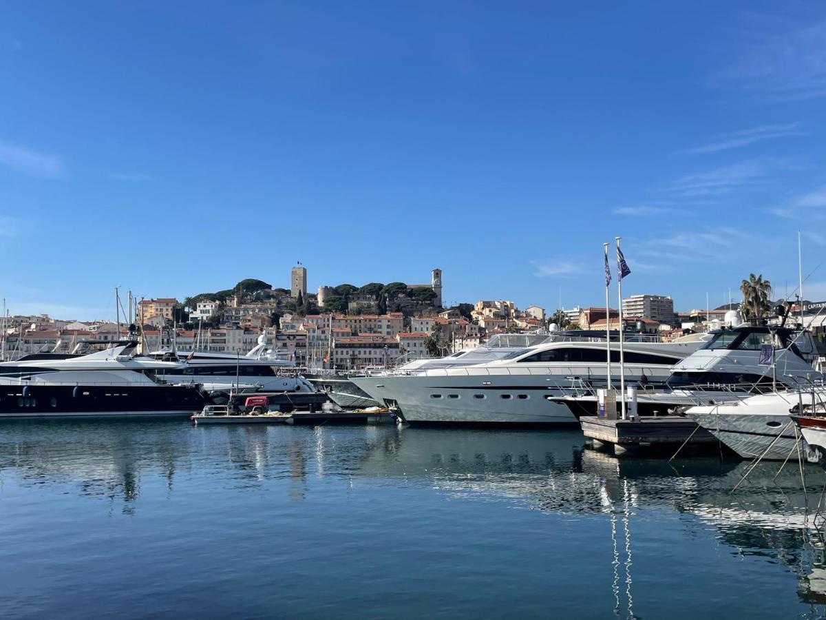 Cannes : Agreable Et Lumineux Appartement Vue Mer エクステリア 写真