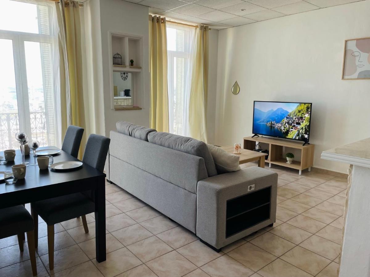 Cannes : Agreable Et Lumineux Appartement Vue Mer エクステリア 写真